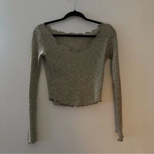 Lightweight Green Women's Top